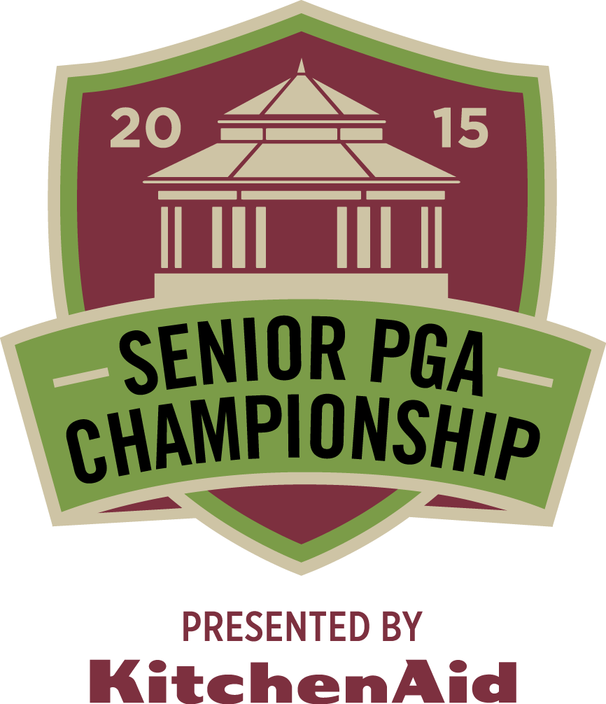 Senior PGA Championship 2015 Primary Logo vinyl decal